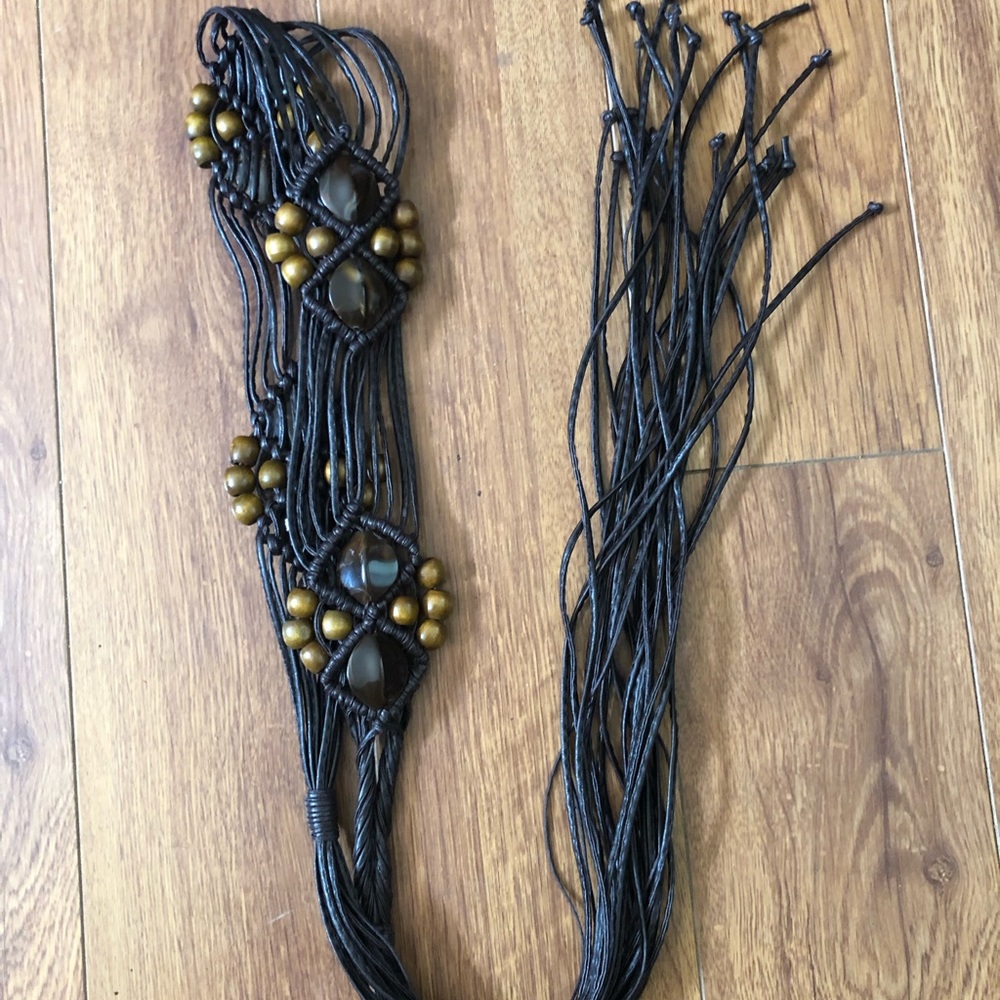 Vintage Beaded Belt
